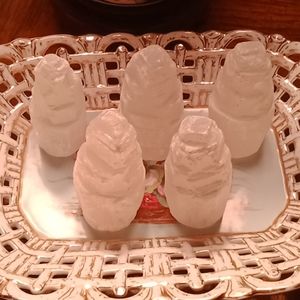 Selenite Towers Protection Stone, cleansing
